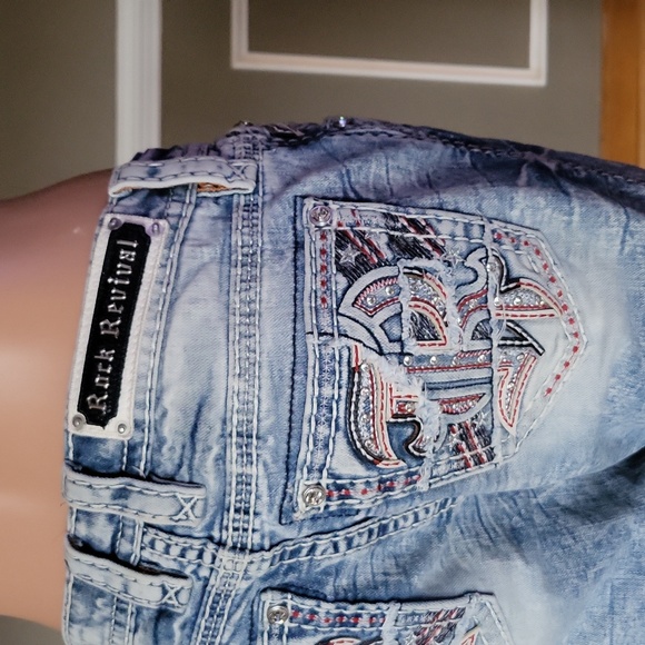 Rock Revival Eilish Mid Rise Ankle Skinny Jeans - Picture 2 of 12